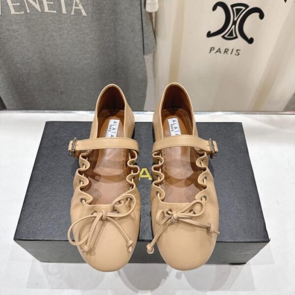 Hochwertige Mary Jane Ballerinas vom Alaia-Laufsteg (W9VMQ)
