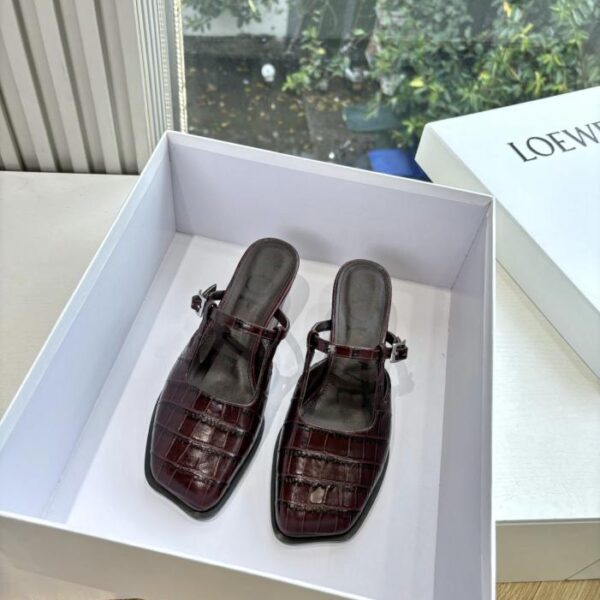 G042 LOEWE 26ss Sommerpantoffeln - Schuhe mit klimatisiertem Tragegefühl (7C9N4)