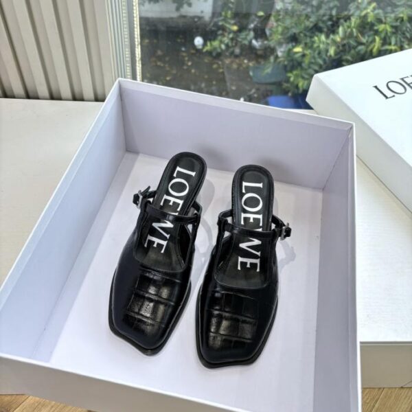 G042 LOEWE 26ss Sommerpantoffeln - Schuhe mit klimatisiertem Tragegefühl (MFZN8)