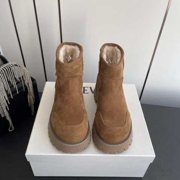 LOEWE 25SS Herbst/Winter Neue Plateau-Schneestiefel (EQR4E)