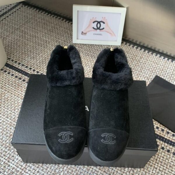 replica,schuhe,beste,kaufen,1:1,besten,seiten,Replik,turnschuhe,sneakers Chanel Herbst/Winter Neue Fellstiefeletten ((0Q2WE))