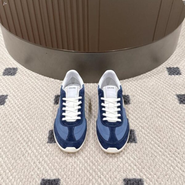 Celine Racer Damen-Sneaker Vanilla Low-Top - Neue Farbe (9IDYZ)