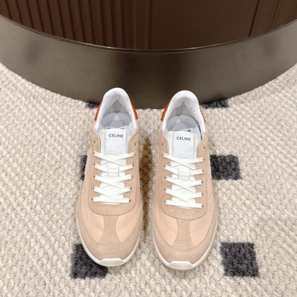 Celine Racer Damen-Sneaker, Vanilla Low-Top, neue Farbe (NY7S8)