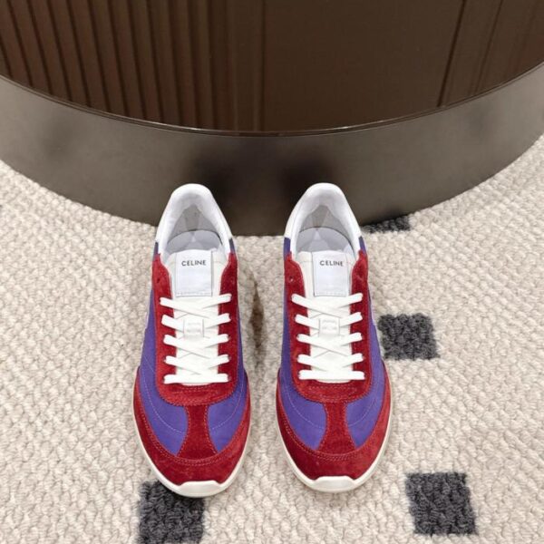 Celine Racer Damen-Sneaker, Vanilla Low-Top, neue Farbe (ZS7SF)