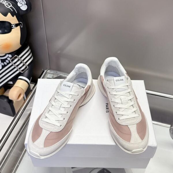 Celine Racer Damen-Sneaker, Vanille, niedrig geschnitten (3C6RQ)
