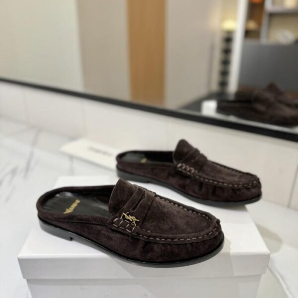 replica,schuhe,beste,kaufen,1:1,besten,seiten,Replik,turnschuhe,sneakers (Paar-Stil) SAINT LAURENT Neue Plissee-Loafer-Serie (NHJTL)
