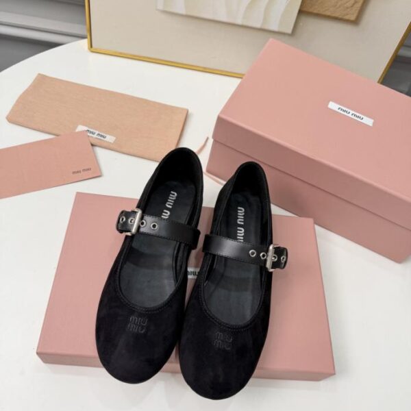 Miu Mius neueste Laufstegshow 💫 Mary Jane Ballerinas (XYQ5A)