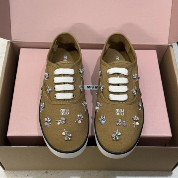 replica,schuhe,beste,kaufen,1:1,besten,seiten,Replik,turnschuhe,sneakers Miumiu Frühjahrsneuheit: Schnürschuhe für Damen (LHH6R)