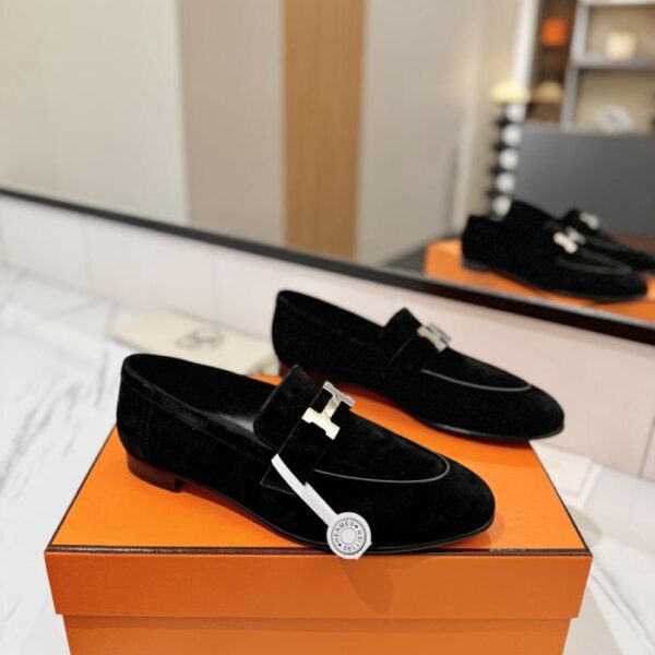 replica,schuhe,beste,kaufen,1:1,besten,seiten,Replik,turnschuhe,sneakers Hermes Damen-Loafer & -Slipper (Größe 46YCS)