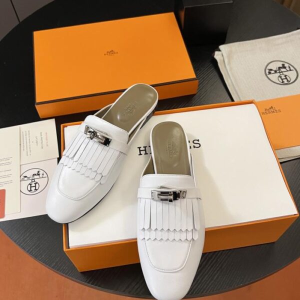 Klassische Hermes Kelly Mule (673Z2)