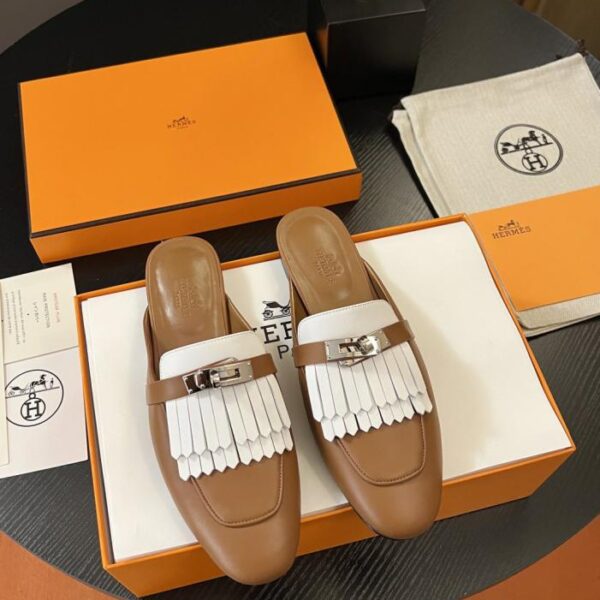 Klassische Hermes Kelly Mule (DUHVD)