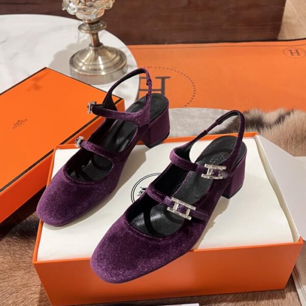 replica,schuhe,beste,kaufen,1:1,besten,seiten,Replik,turnschuhe,sneakers Hermès Frühjahrsneuheit, gleiches Modell wie in den Boutiquen, Slingback-Pumps aus Kalbsleder (0NLUH)