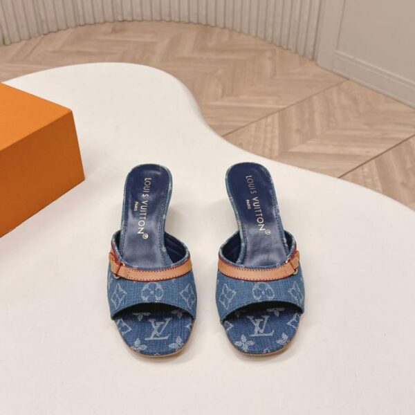 Denim LV Frühjahr/Sommer Neuheit: High-Heel-Sandalen (ENVW5)