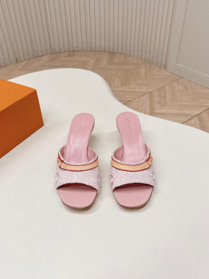 replica,schuhe,beste,kaufen,1:1,besten,seiten,Replik,turnschuhe,sneakers Bestickte LV Frühjahr/Sommer Neue High-Heel-Sandalen (8LMZO)
