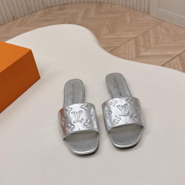 replica,schuhe,beste,kaufen,1:1,besten,seiten,Replik,turnschuhe,sneakers Neue hochhackige Sandalen von Louis Vuitton aus geprägtem Leder für Frühjahr/Sommer (OUFE6)
