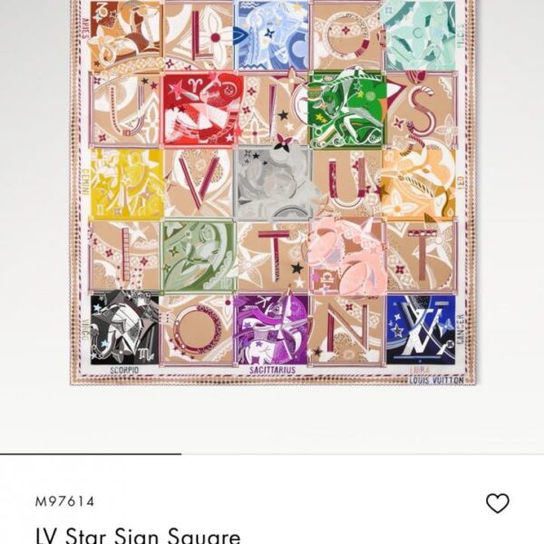 SLV260618 Momme Doppelseitiger 90x90cm Köperseide LV (TI07AI)